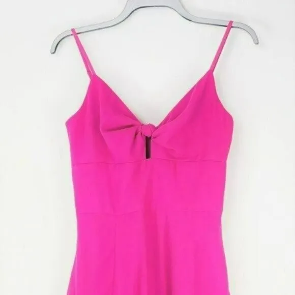 NWT Dress the Population Cambria Cutout Twist Bodice Maxi Dress Gown