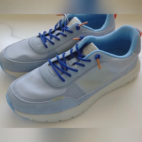 NWT Hey Dude Light Blue Sneakers