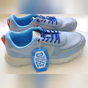 NWT Hey Dude Light Blue Sneakers