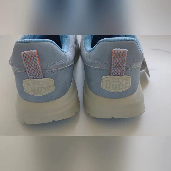 NWT Hey Dude Light Blue Sneakers