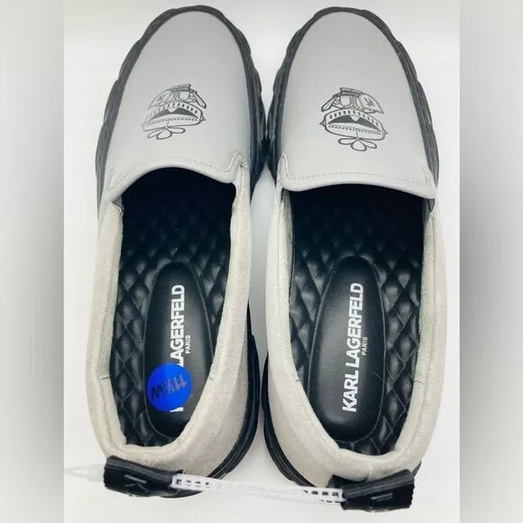 NWT Karl Lagerfeld Paris Men’s Slip On Sneakers 11,5M