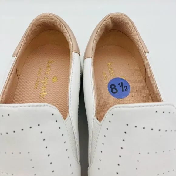 NWT Kate Spade New York Azores Women’s Leather Sneakers 8,5B