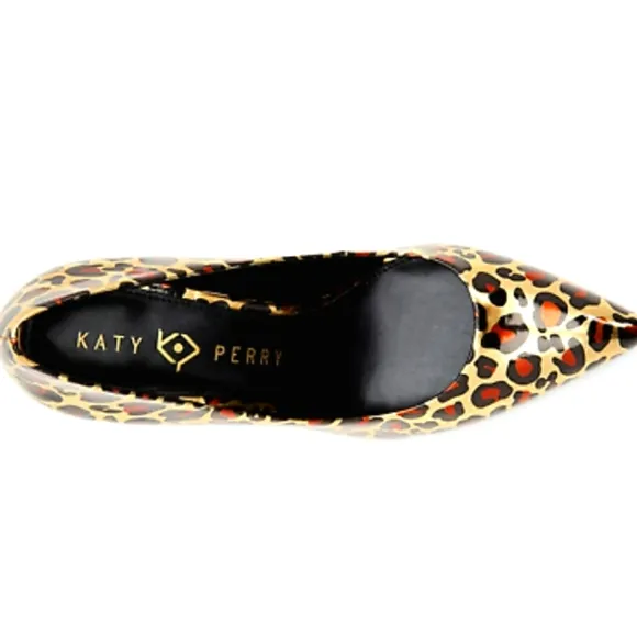 NWT Leopard Print  3&quot; Heels Pumps  Metallic Gold Leopard Print Heels Dress Shoes