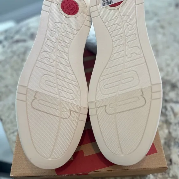 NWT Men’s Fitflop RALLY X LEATHER slip-on sneakers 13