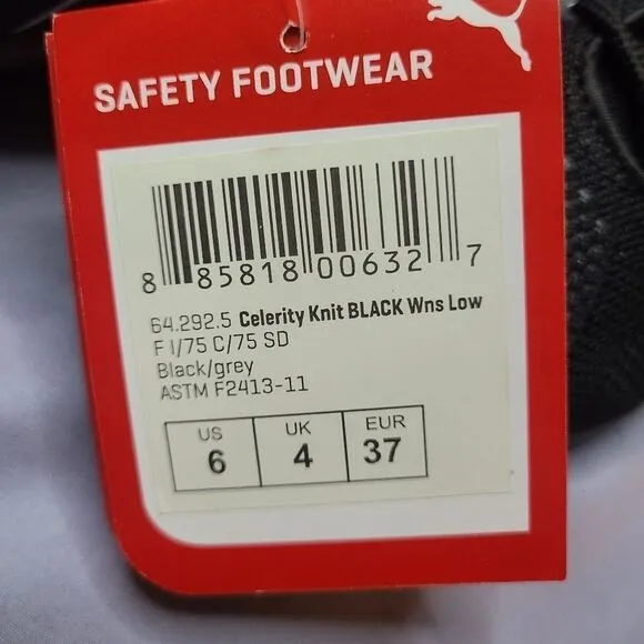 NWT Puma steel toe safety shoes 6