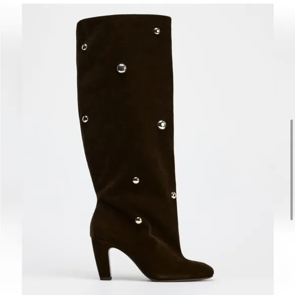 NWT ZARA 2024 COLLECTION  rhinestone  SIZE 9 AND 6🚨PRICE FIXED NON DISCOUNT