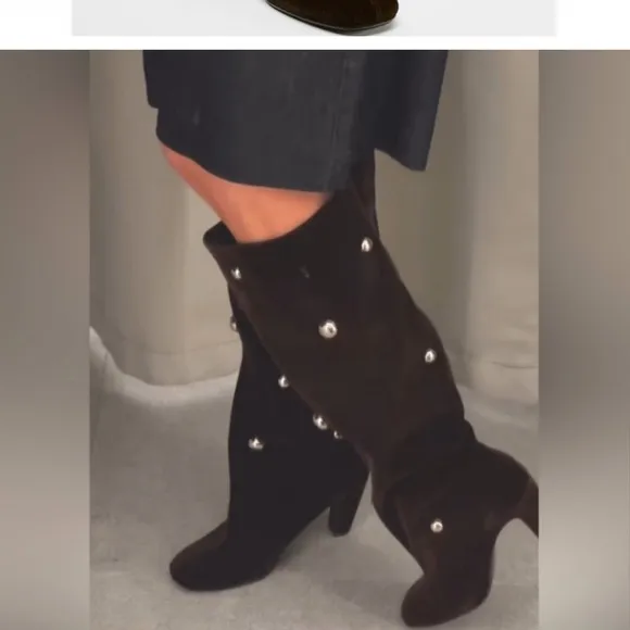 NWT ZARA 2024 COLLECTION  rhinestone  SIZE 9 AND 6🚨PRICE FIXED NON DISCOUNT
