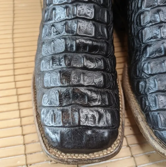 Old West men's Alligator embossed sz 6.5