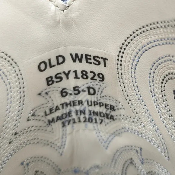 Old West men's Alligator embossed sz 6.5