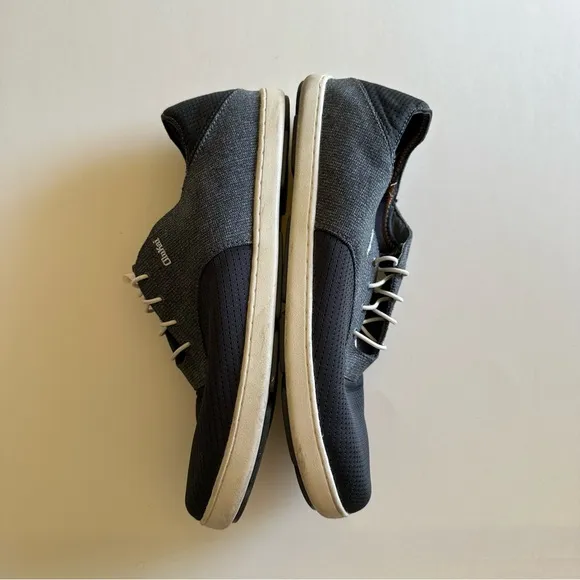 OluKai Dark Gray Nohea Moku SLip On Sneakers