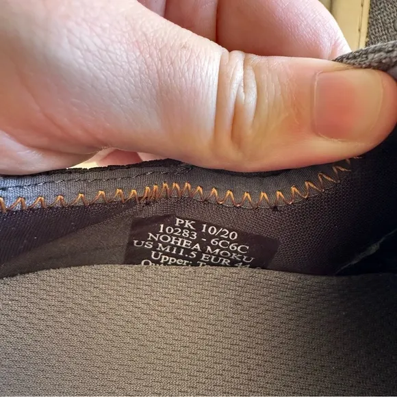OluKai Dark Gray Nohea Moku SLip On Sneakers