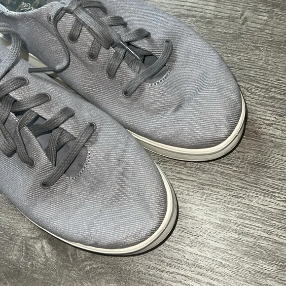 Olukai Ki’ihele Li Casual Canvas Gray Sneakers