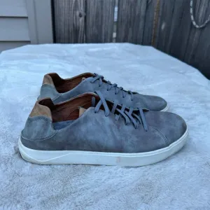 OluKai Men's Leather Sneakers Stone Size 10.5 Casual Convertible Design