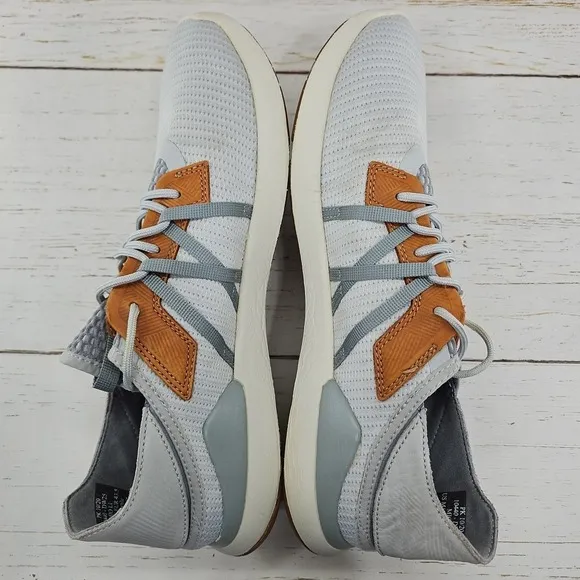 Olukai Mio Li Gray Brown Blue Lightweight Casual Sneaker Shoes Men Size 10.5