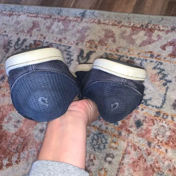 Olukai Moku Pae Men’s No Tie Navy Slip On Water Beach Sneakers Size 13 Used