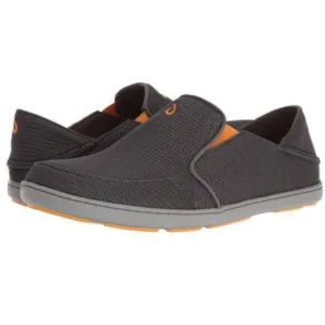 Olukai Nohea Mesh Slip on Sneakers in Dark Shadow sz 9.5