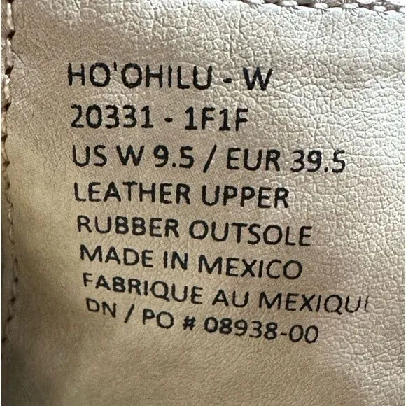 Olukai NWT Ho’Ohilu Friar Brown Ankle Boots Size 9 1/2
