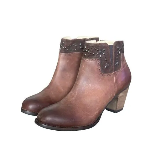 Olukai NWT Ho’Ohilu Friar Brown Ankle Boots Size 9 1/2
