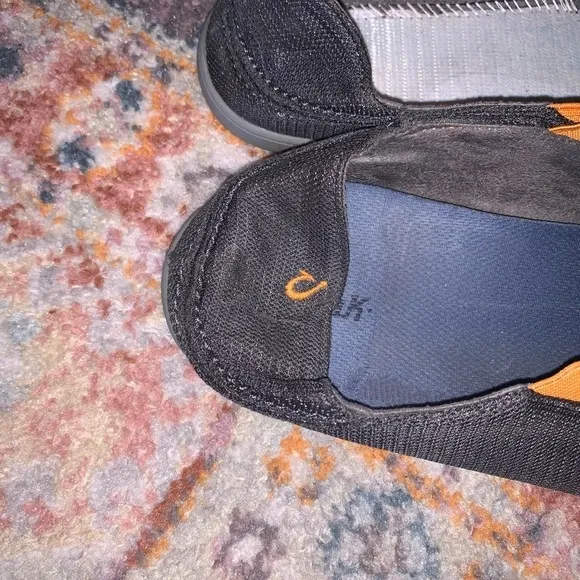 Olukai Ohea Mesh Gray Slip On Fold Down Water Sneakers Size 13