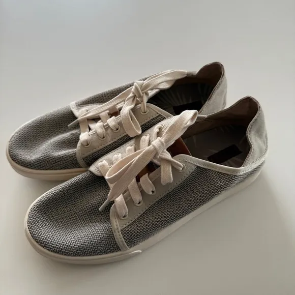 OluKai Pehuea Li-Sneakers-Slip on-Casual-Tapa-Women’s Size 8