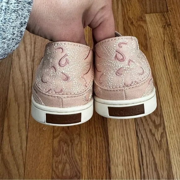 OLUKAI Pehuea Humu Lau Slip On Pink Sneakers Women’s Sz 7.5