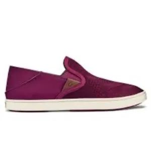 OluKai Pehuena Magenta Slip-On Sneakers Sz 8