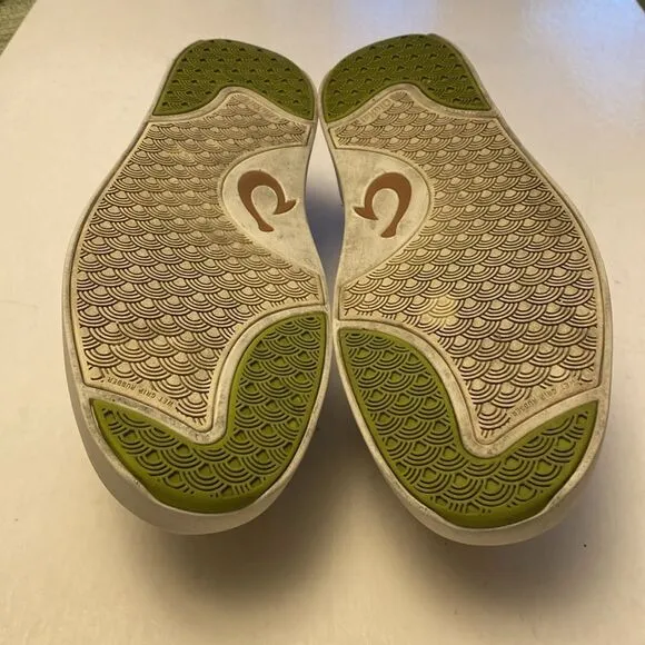 OLUKAI Men’s Lae’ ahi Kapa Slip On Sneakers Size 10.5