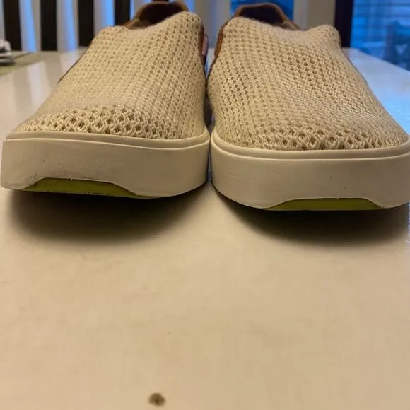 OLUKAI Men’s Lae’ ahi Kapa Slip On Sneakers Size 10.5