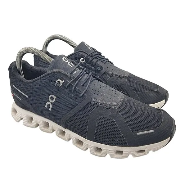 On Cloud 5 Womens 8 Black Shoes Athletic Outdoors Walking Lightweight Running