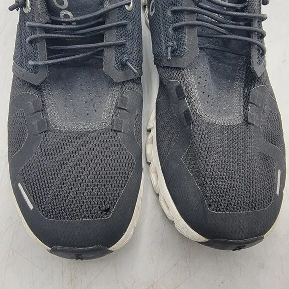 On Cloud 5 Womens 8 Black Shoes Athletic Outdoors Walking Lightweight Running