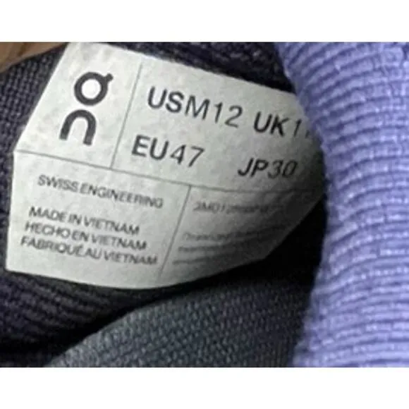 On Men On Cloudswift Blue Running Shoes Sneakers Size 12