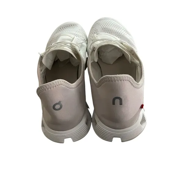 On Running Cloud 5 White and Pearl Man Sneakers Size 12
