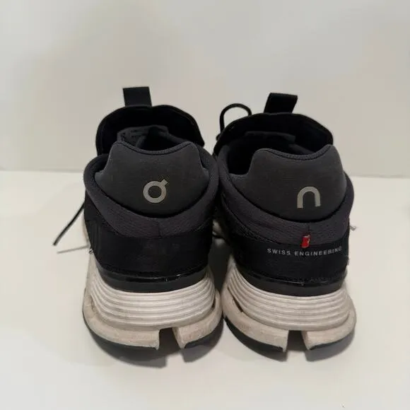 On Running Men's Cloudnova Sneakers Shoes Cloudtec WokroutBlack White 10
