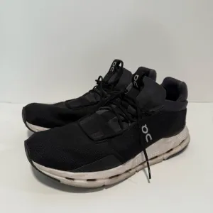 On Running Men's Cloudnova Sneakers Shoes Cloudtec WokroutBlack White 10