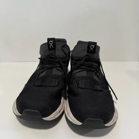On Running Men's Cloudnova Sneakers Shoes Cloudtec WokroutBlack White 10