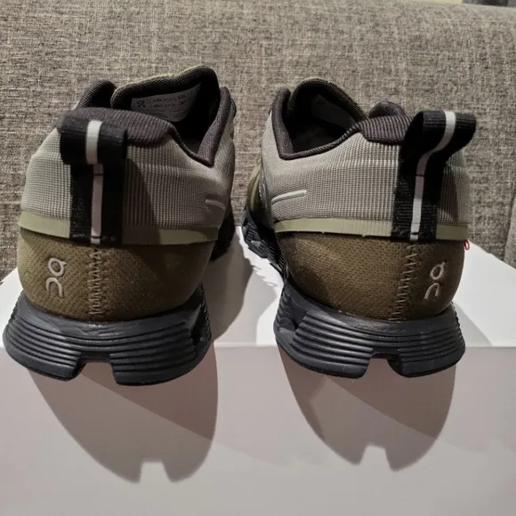 On Running Men's Olive Waterproof Sneakers