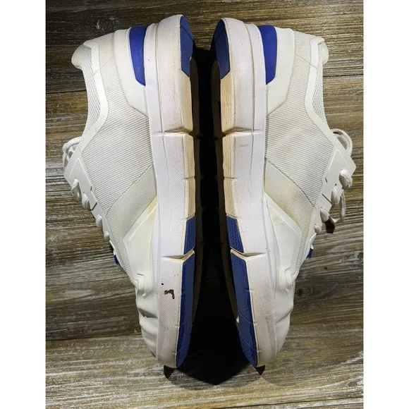 On The Roger Federer Spin Casual White Blue OC Sneakers Men's Size 12.5
