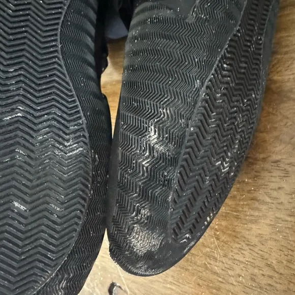 O'Neill Black and Red Wetsuit Boots