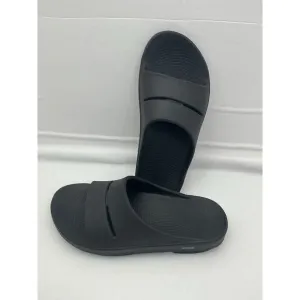 Oofos Ooahh Slide Sandals Men's Size 9 Black