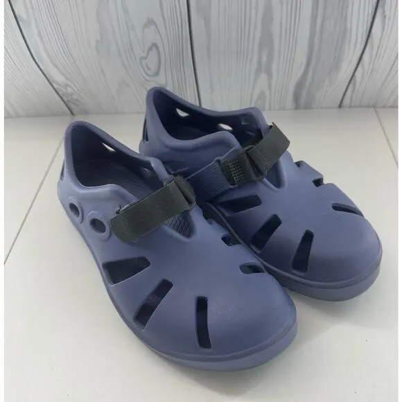 Oofos OOcandoo Recovery Shoes Men’s 6 Women’s 8 Blue Slip-On Sandals