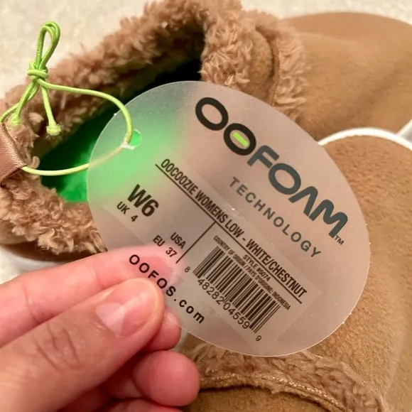 OOFOS women OOCOOZIE LOW SHOE Lightweight Recovery comfort shoes platform Sz 6
