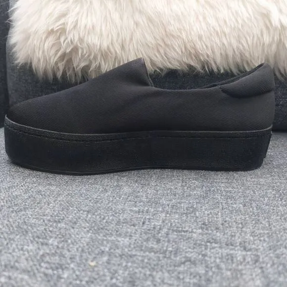 Opening Ceremony Black Platform Slip-On Sneakers size 5