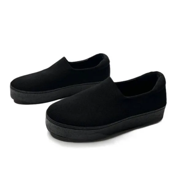 Opening Ceremony Black Platform Slip-On Sneakers size 5