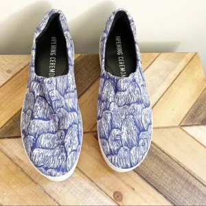 Opening Ceremony Dog Print CiCi Sneakers