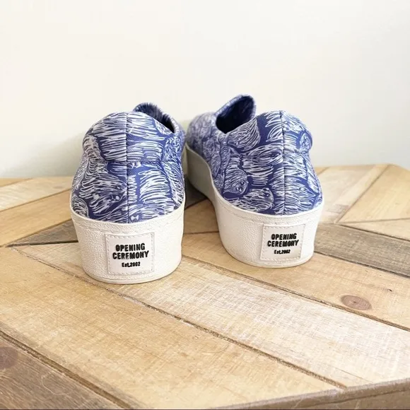 Opening Ceremony Dog Print CiCi Sneakers