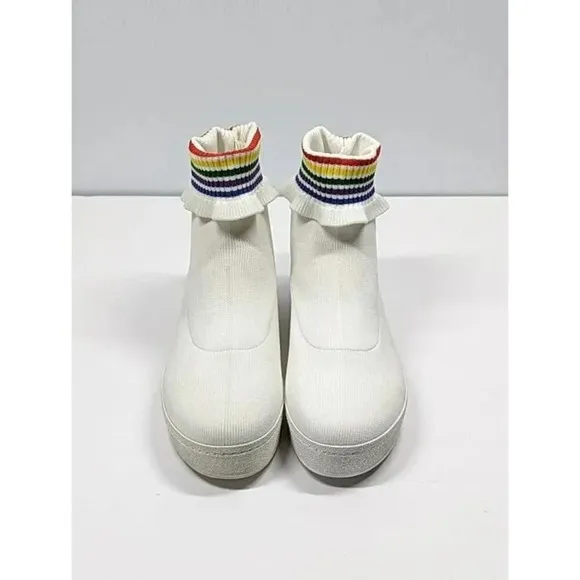 Opening Ceremony Women's Bobby Ruffled Sock Slip-On Sneakers Size 36 (MSRP $250)
