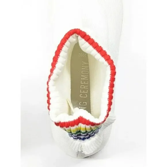Opening Ceremony Women's Bobby Ruffled Sock Slip-On Sneakers Size 36 (MSRP $250)