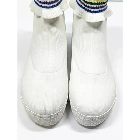 Opening Ceremony Women's Bobby Ruffled Sock Slip-On Sneakers Size 36 (MSRP $250)