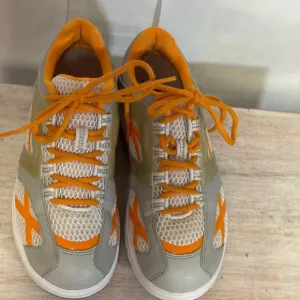 Orange and Gray Athletic Sneakers by MBT LOOK GREAT SUPER DEAL SIZE 7.5