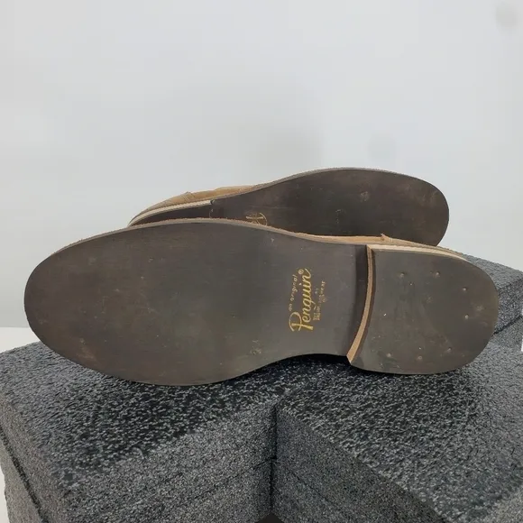 Original Penguin Wade Oxford Men Dress Shoes Size 13 Tan Brown